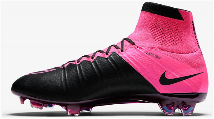 Zwart -roze -nike -mercurial -tech -craft -voetbalschoenen