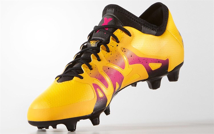Adidas -X-voetbalschoenen -goud -roze