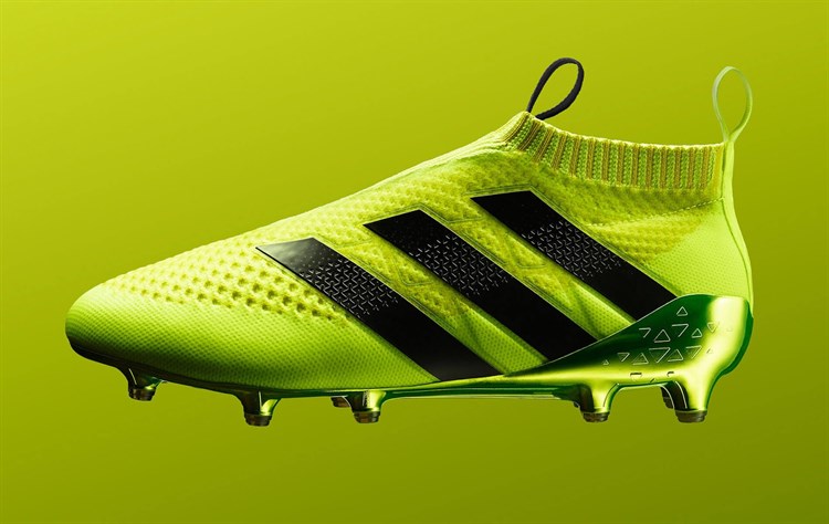 Gele Adidas Ace16plus Pure Control Voetbalschoenen