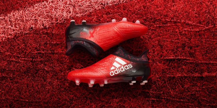 Red limit Adidas X16+ Pure Chaos voetbalschoenen