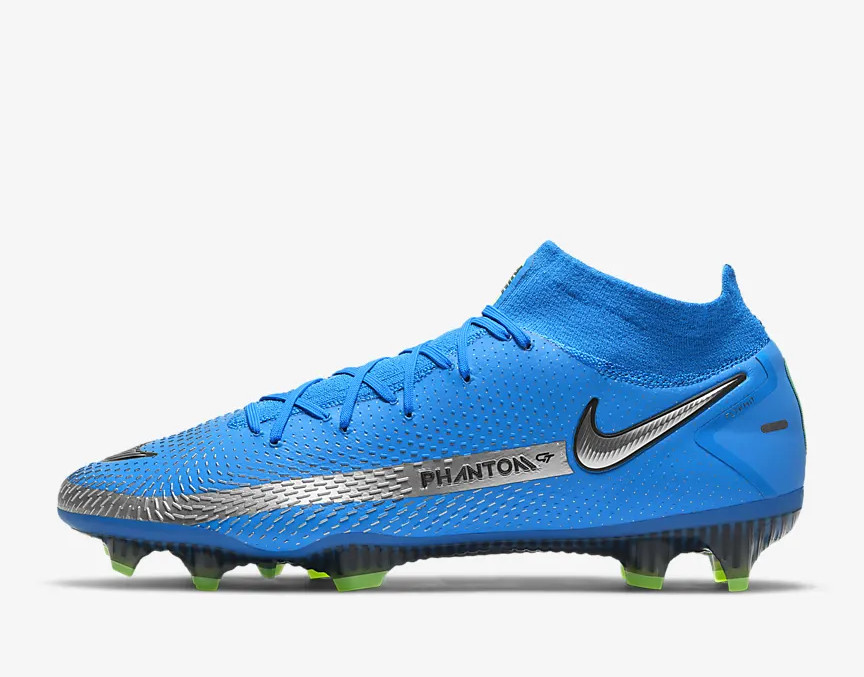Blauwe Nike Phantom GT voetbalschoenen Spectrum pack