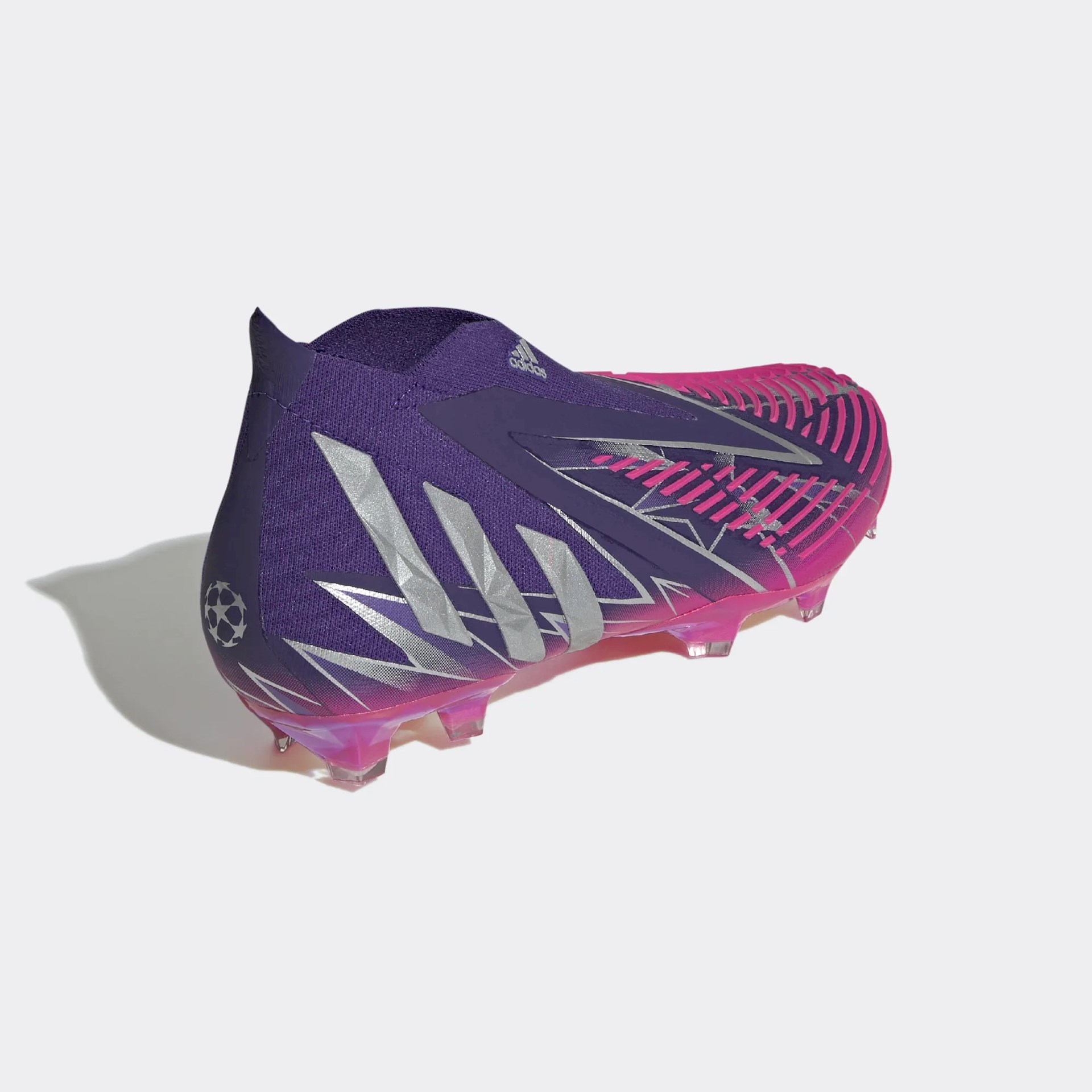 Paars/roze adidas Predator Edge voetbalschoenen
