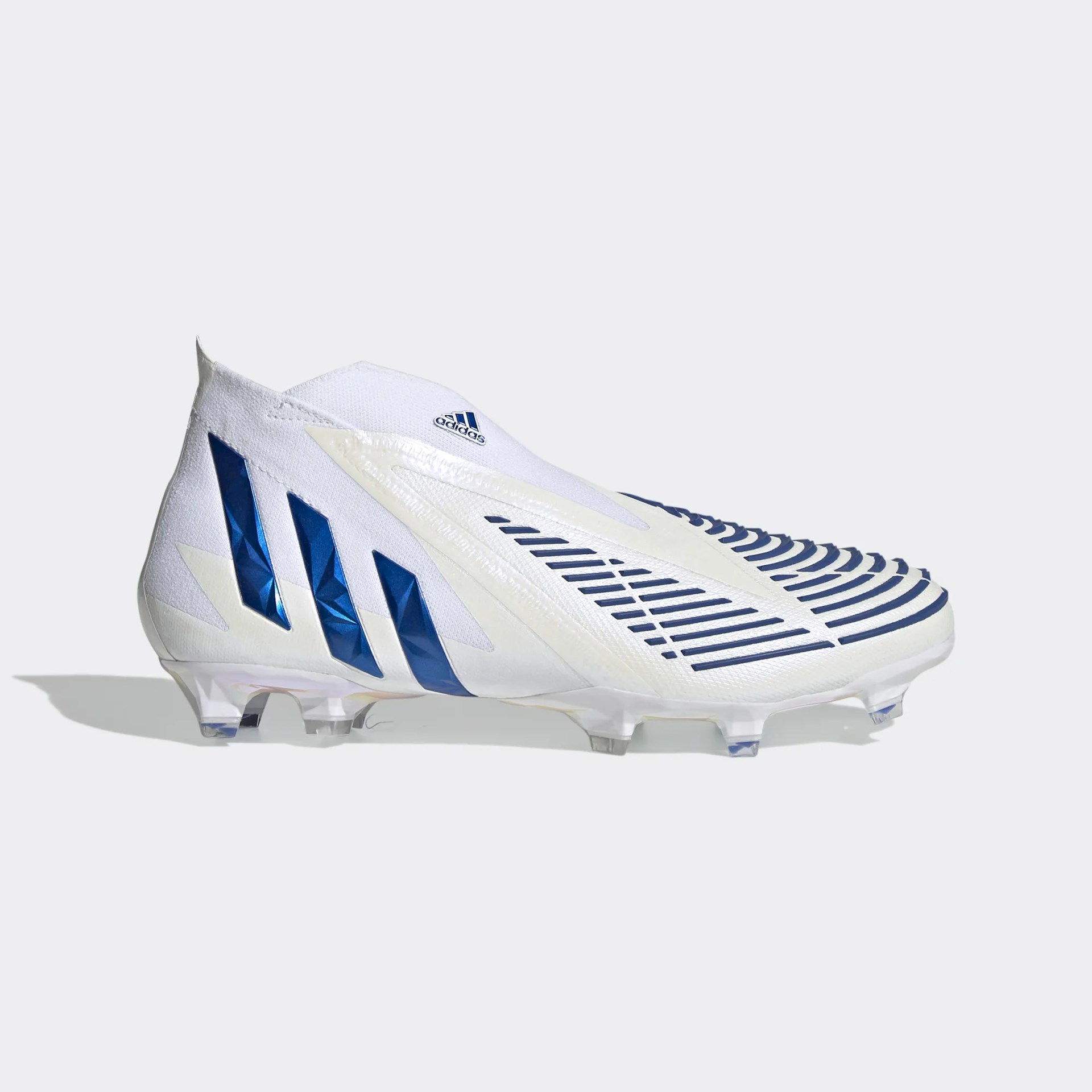 adidas Predator Edge voetbalschoenen - Wit/Blauw