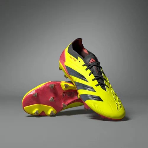 adidas Predator voetbalschoenen met veters Citrus Energy pack - Fel geel
