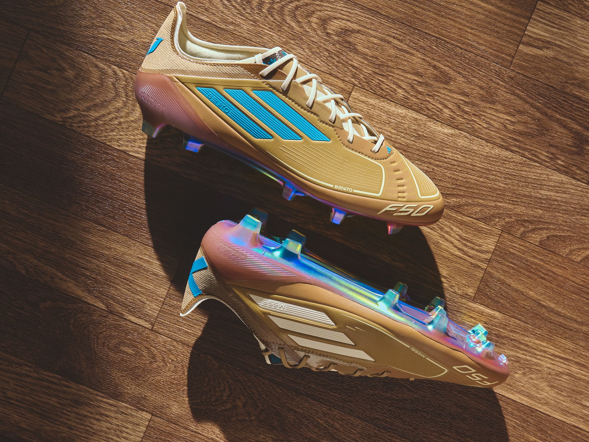 Nieuwe adidas Messi F50 voetbalschoenen onderdeel van collab met Bad Bunny Voetbal schoenen.eu